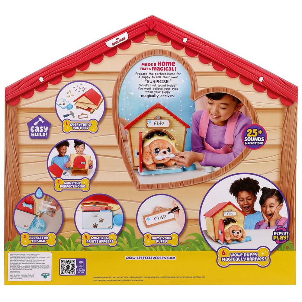 ليتل لايف بيتس - جرو صغير ومنزل مسطح - أشقر/بني