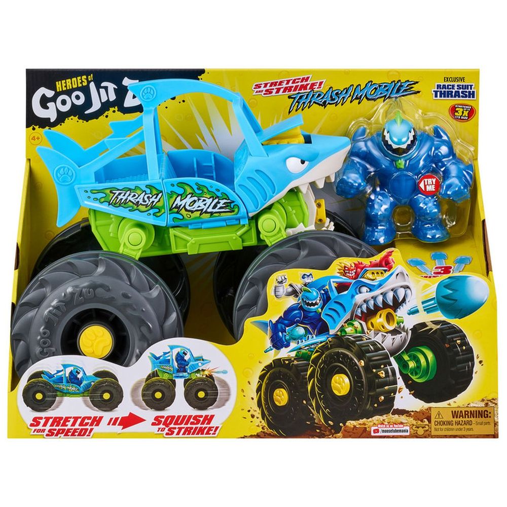 Heroes Of Goo Jit Zu - Ultra Goo S7 Stretch & Squish Vehicle