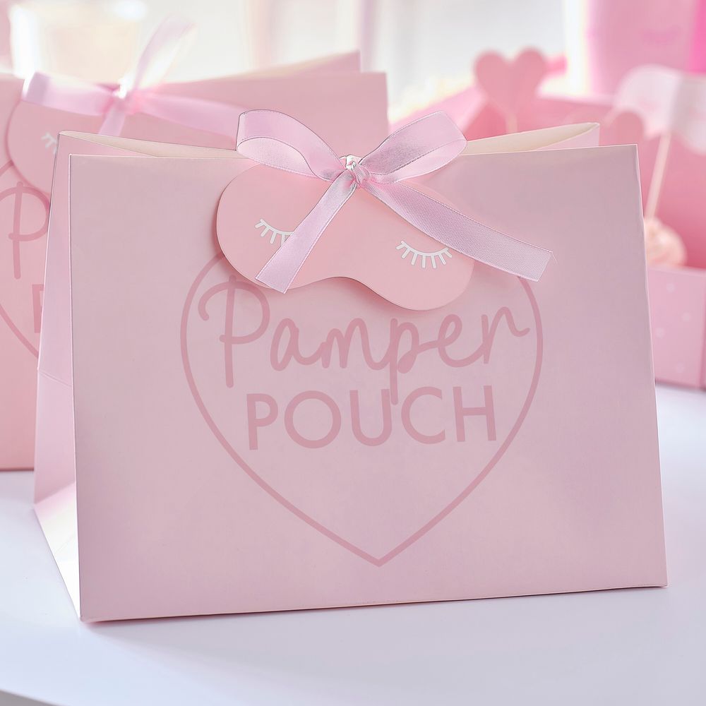 Ginger Ray - Pamper Pouch Pamper Party Bags - Pink