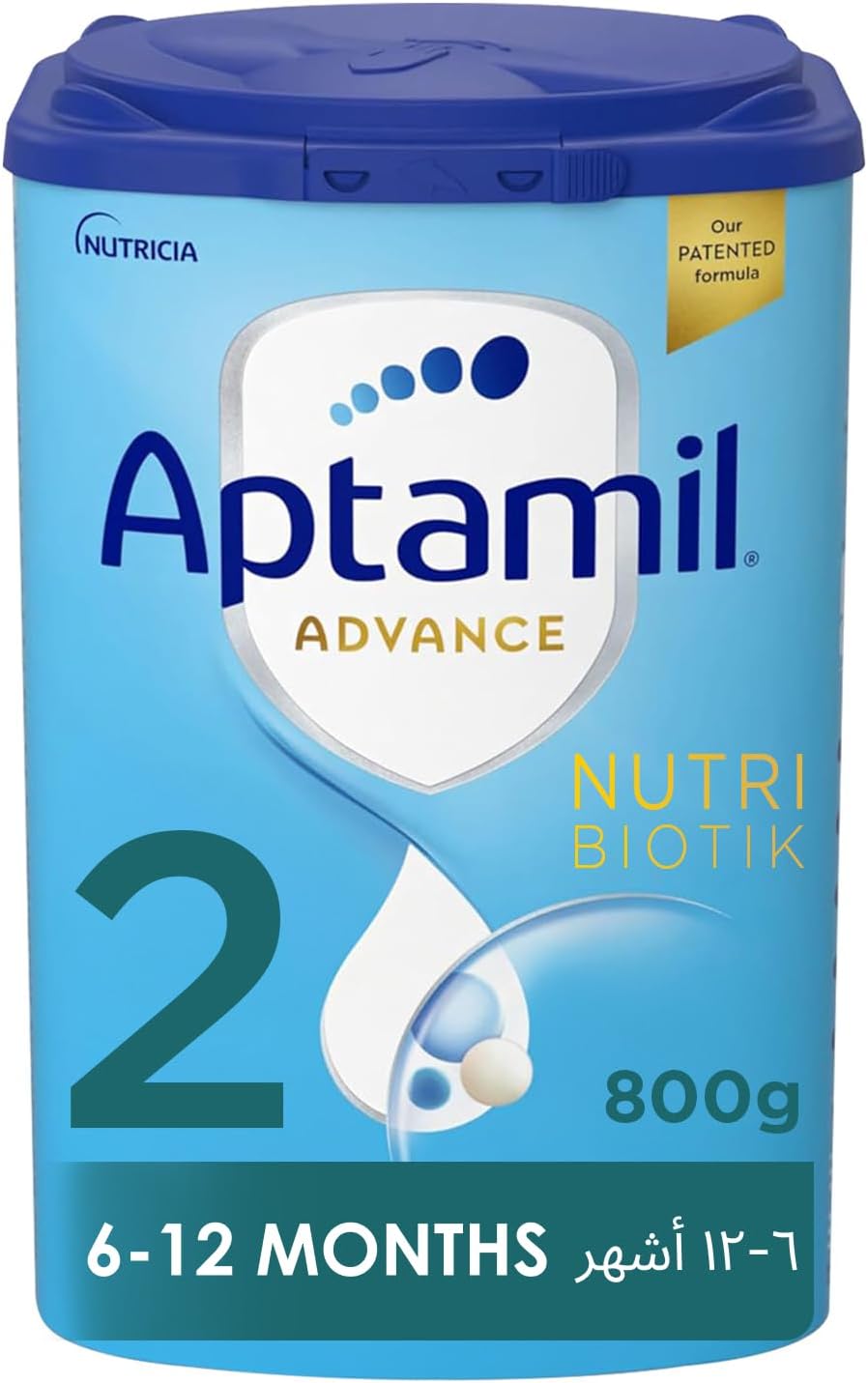 Aptamil - Advance 2 Follow-On Formula Milk - 800g - Pack Of 6