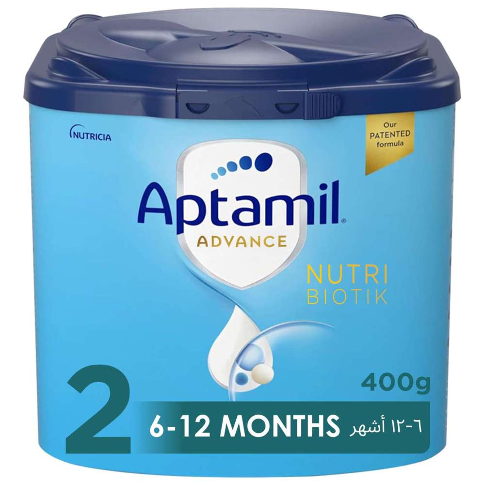 Aptamil - Advance 2 Palm Oil Free Follow On Formula - 400 g