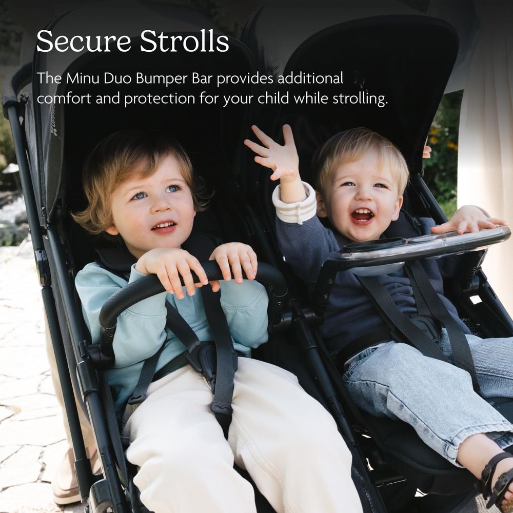 اوبا بيبي - حاجز أمان بديل لعربية مينو ديو فقط - جلد بني