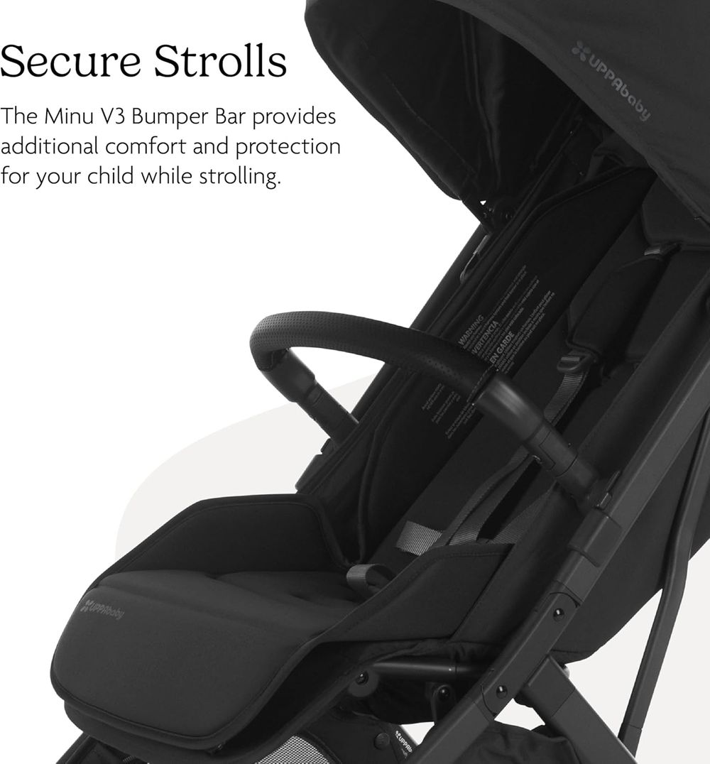 Uppababy - Replacement Bumper Bar For Minu V3 Stroller Only - Black
