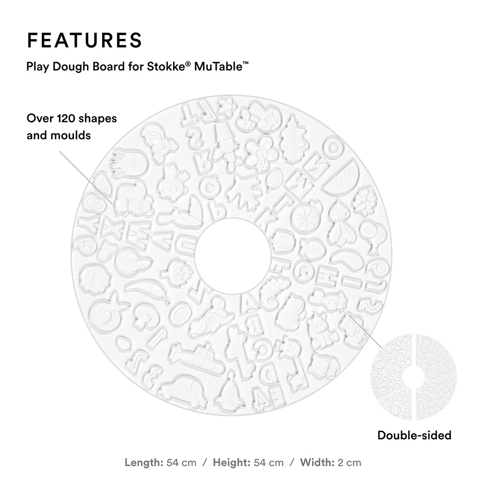 Stokke - MuTable Play Dough Board V2 - White
