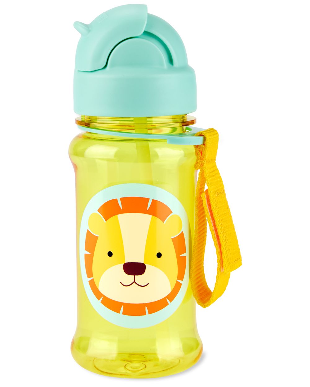 SkipHop - Zoo Tritan Straw Bottle - Lion - 355ml