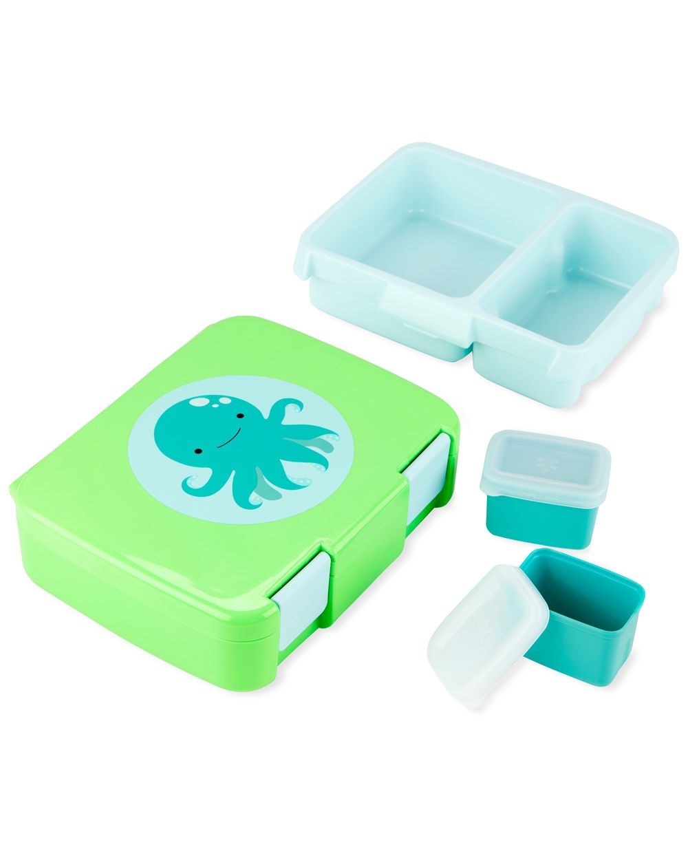 SkipHop - Zoo 2-Compartments Bento Lunch Box - Octopus