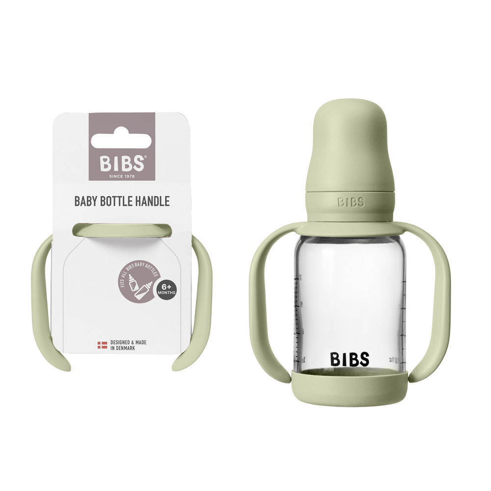 Bibs - Baby Bottle Handle Only - Sage