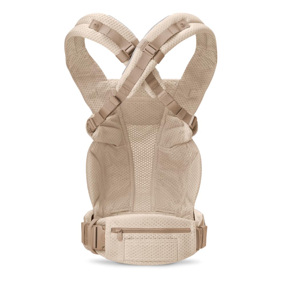 Ergobaby Omni Deluxe Mesh Newborn Baby Carrier - Natural Beige