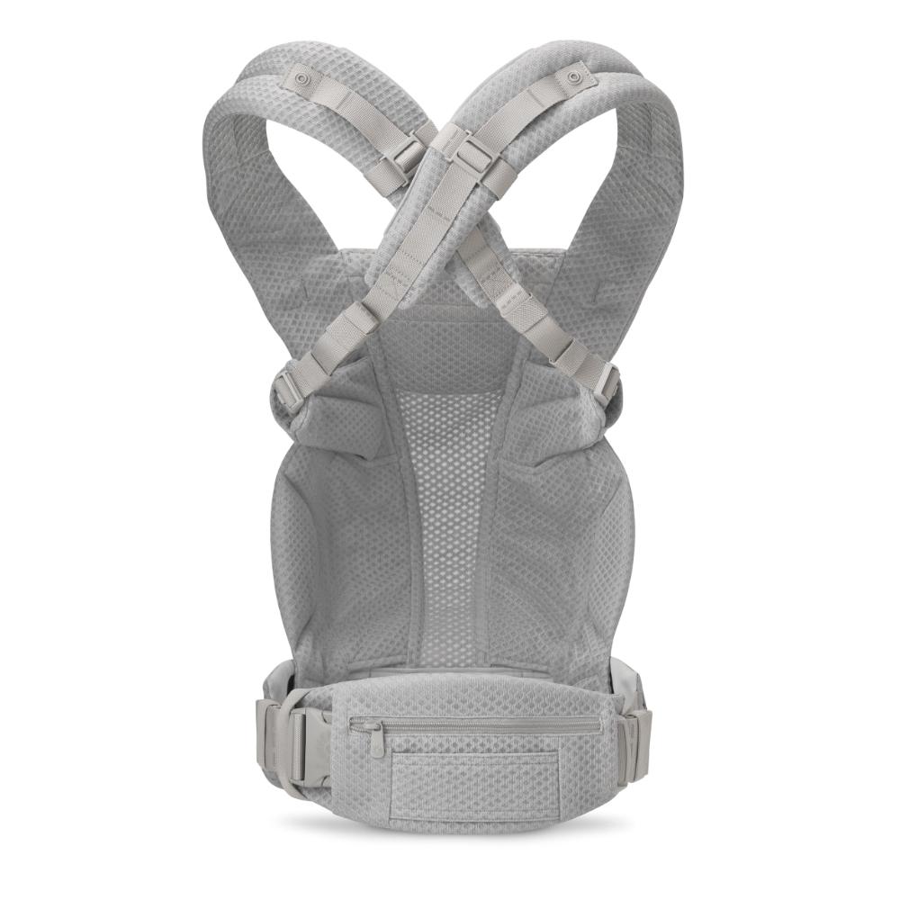 Ergobaby Omni Deluxe Mesh Newborn Baby Carrier - Pearl Grey
