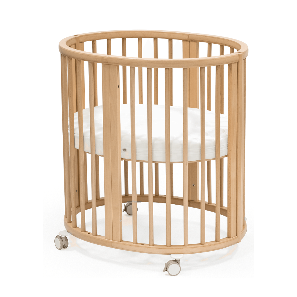 Stokke - Sleepi Mini Crib & Mattress With Sheet - Natural/White