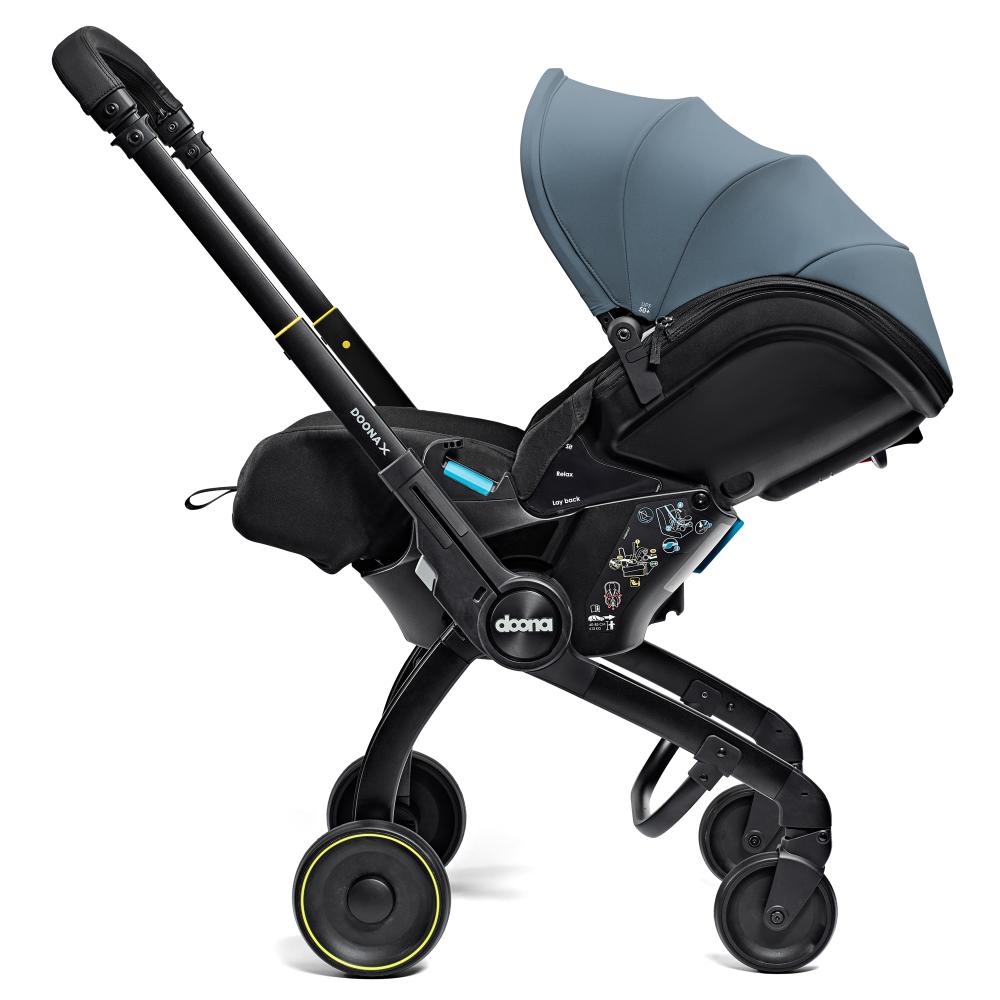 Doona X Infant Car Seat & Stroller - Ocean Blue
