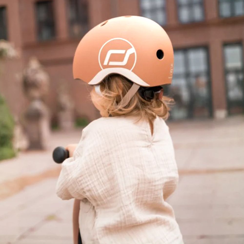 سكوت & رايد - خوذة أمان للأطفال - موكا