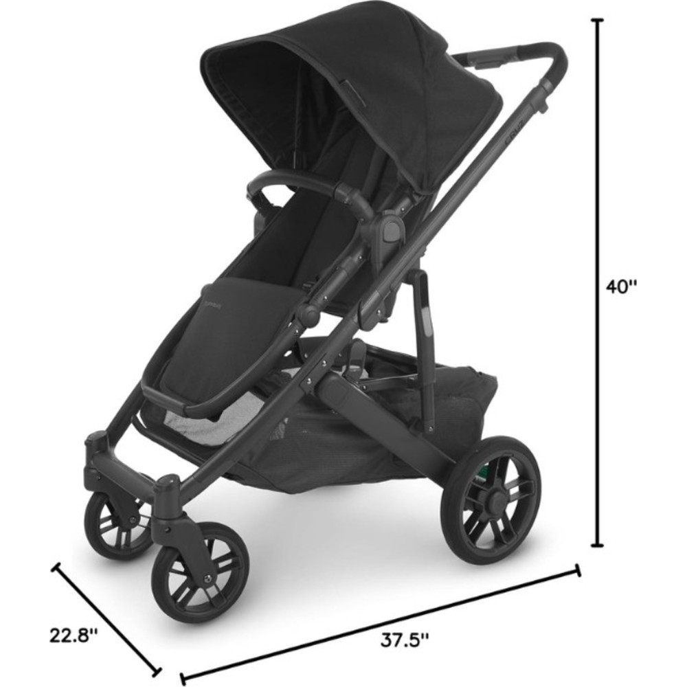 Uppababy - Cruz V2 Stroller - Jake - Charcoal