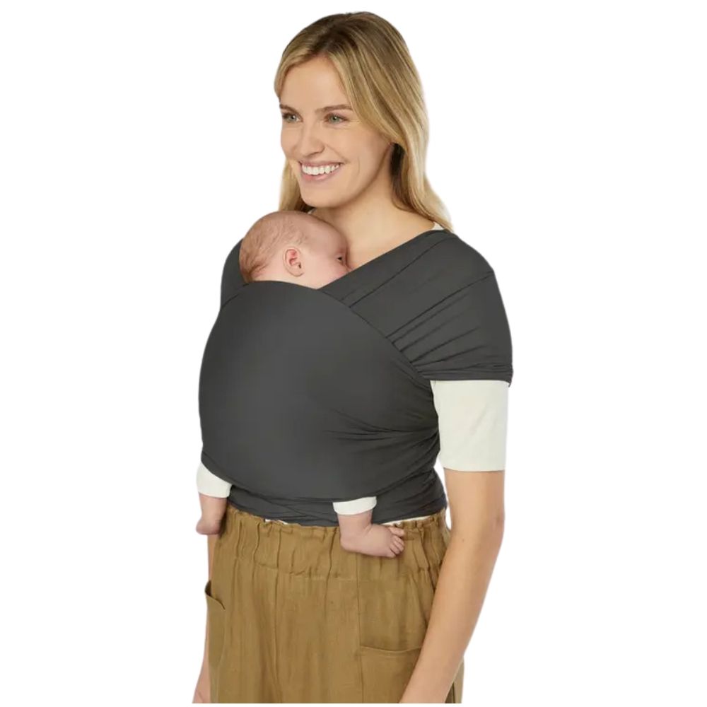 Ergobaby - Aura Knit Baby Wrap - Soft Black