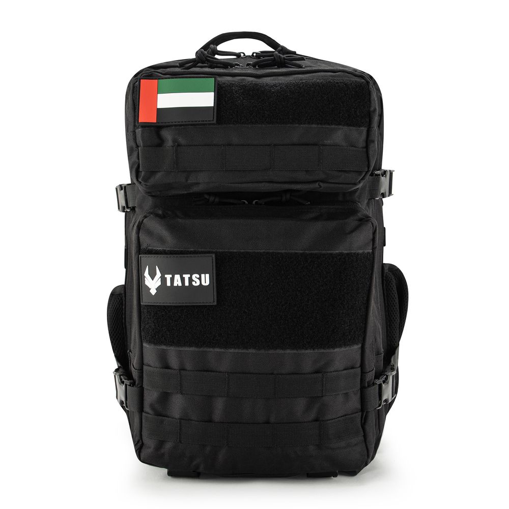 Tatsu Dragon - Travel Backpack - Black - 45 L