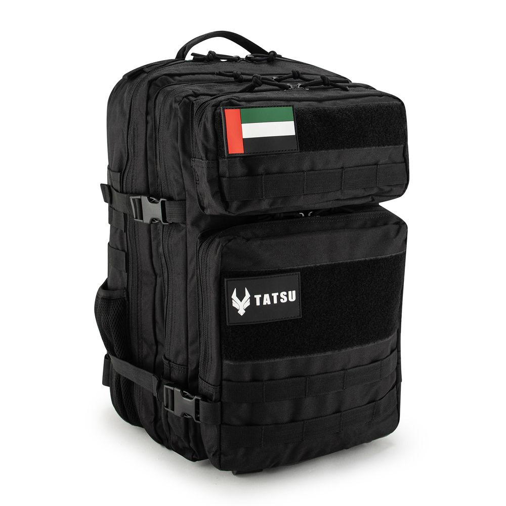 Tatsu Dragon - Travel Backpack - Black - 45 L