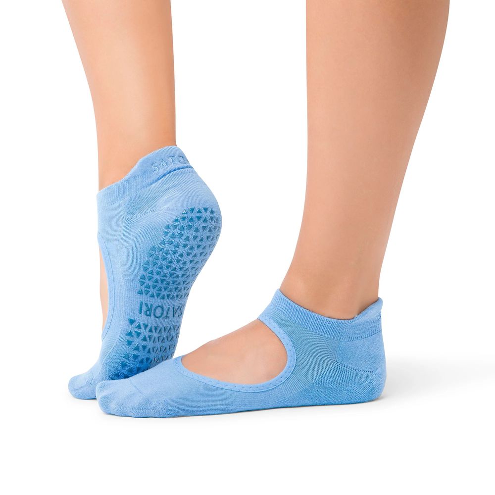 Satori Athletica - Aya Grip Socks - Azure