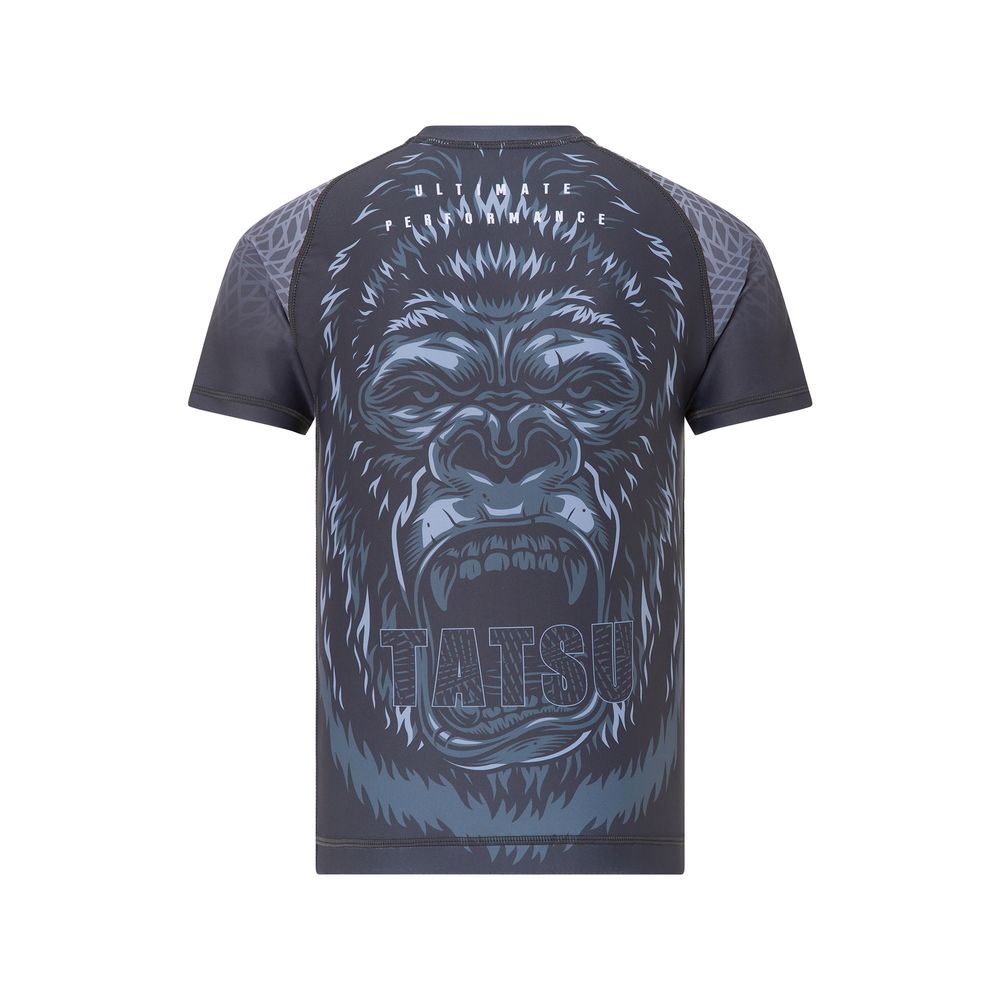Tatsu Dragon Kids' Gorilla Short Sleeves Rashguard - Grey