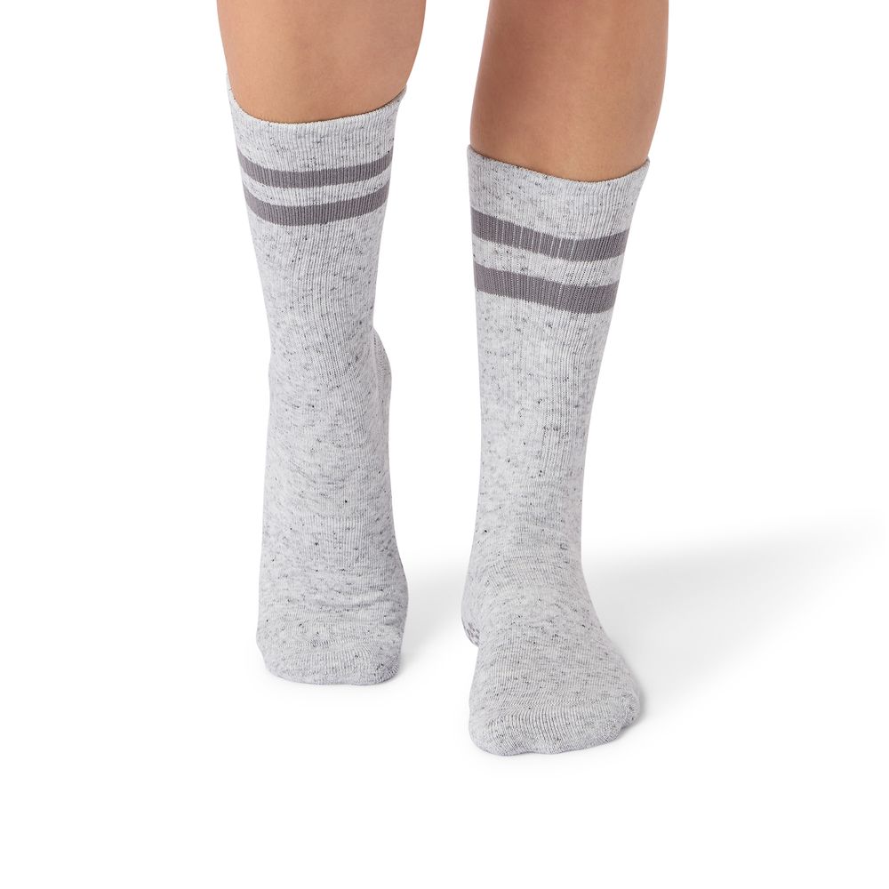 Satori Athletica - Mio Grip Socks - Heather Grey