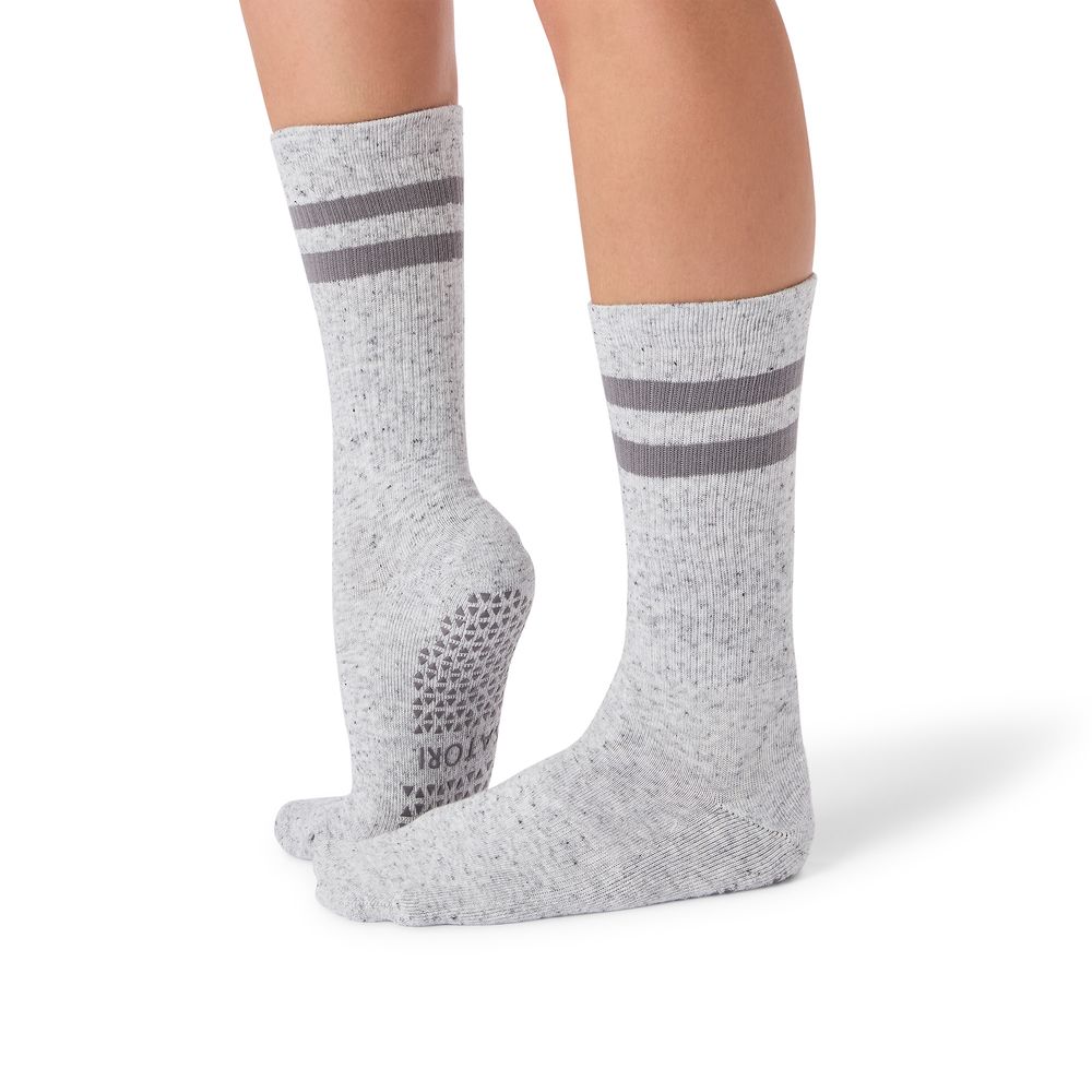 Satori Athletica - Mio Grip Socks - Heather Grey