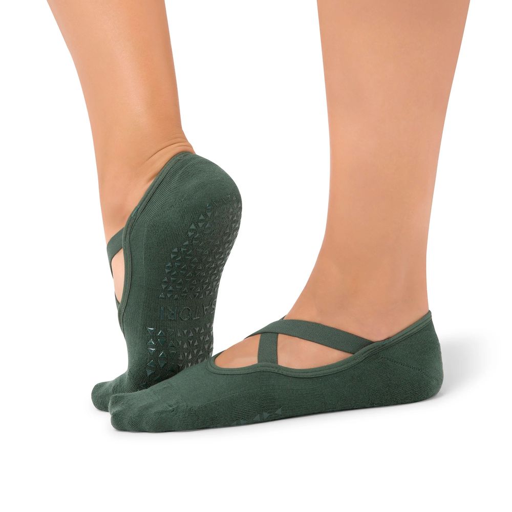 Satori Athletica - Naomi Grip Socks - Mystic Jade