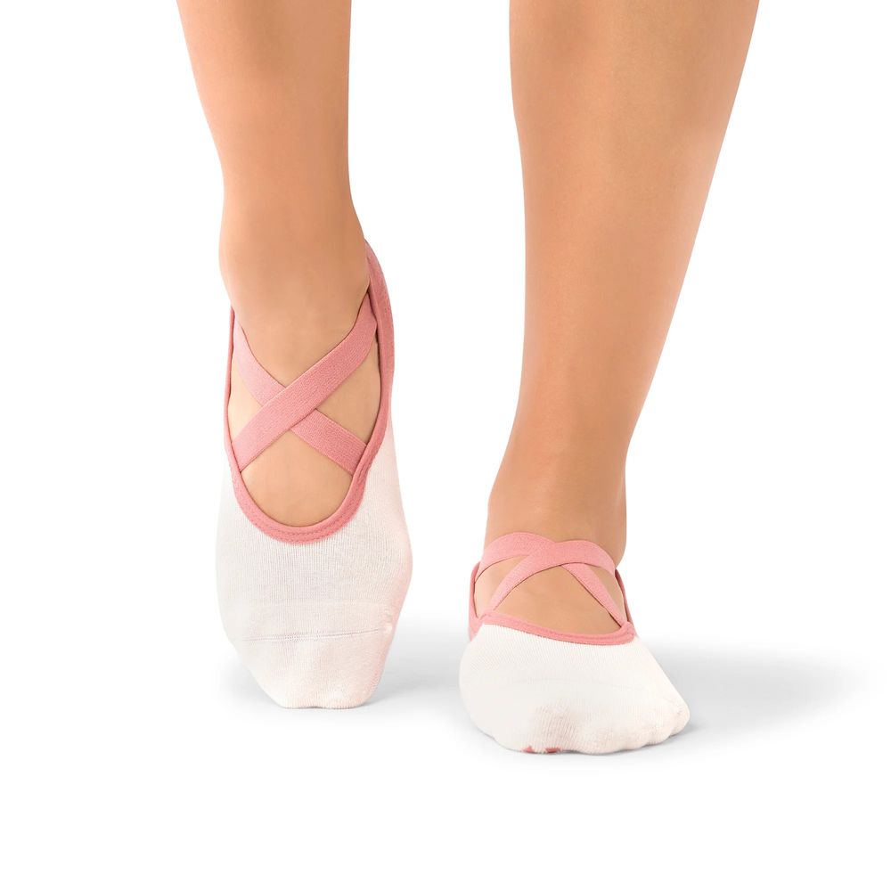 Satori Athletica - Naomi Grip Socks - Rosewood Fade