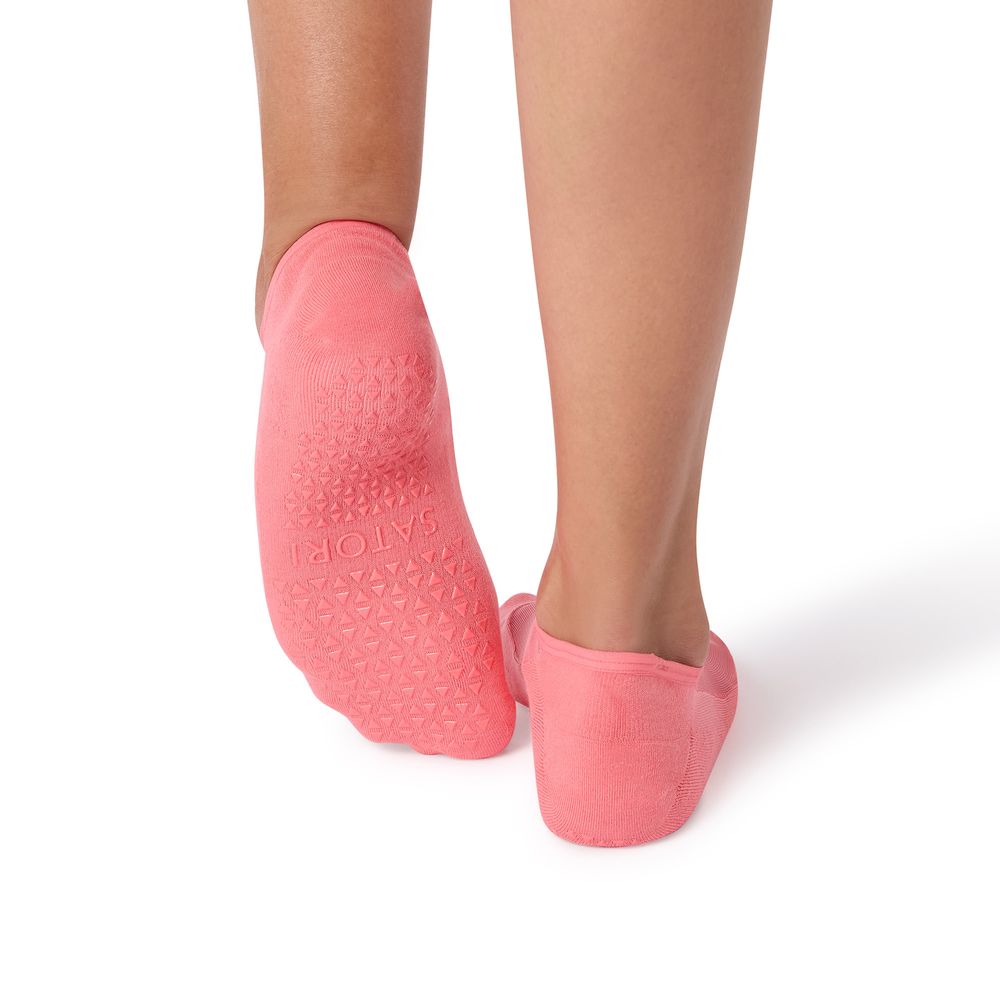 Satori Athletica - Sora Grip Socks - Coral