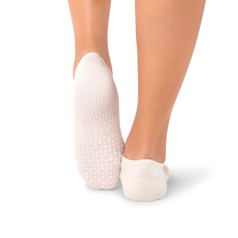 Satori Athletica - Sora Grip Socks - Ivory Blush