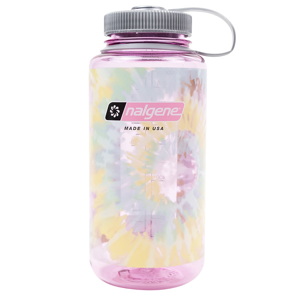 Nalgene - Wide Mouth Cosmo WithPlatinum Tritan Renew Bottle - 1 L - Tie-Dye