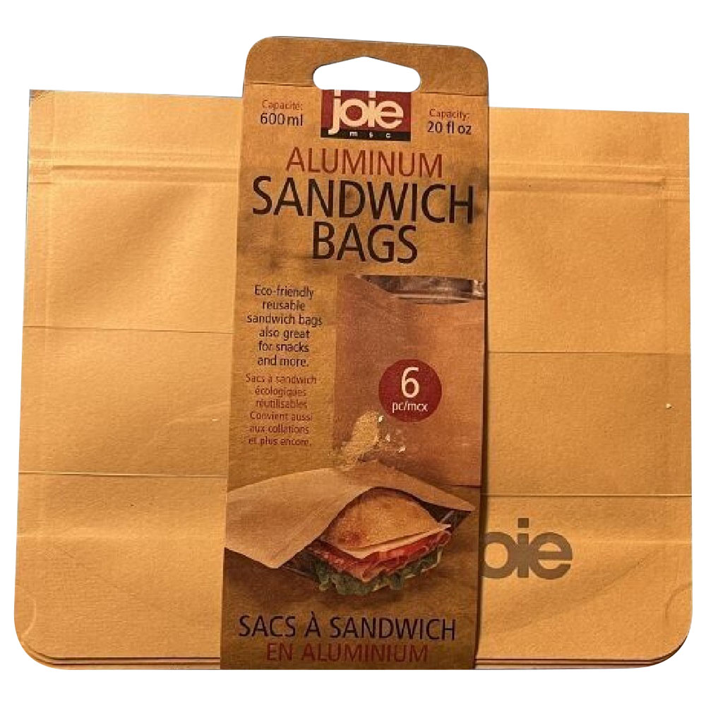 Joie - Aluminium Sandwich Bags - 6pcs