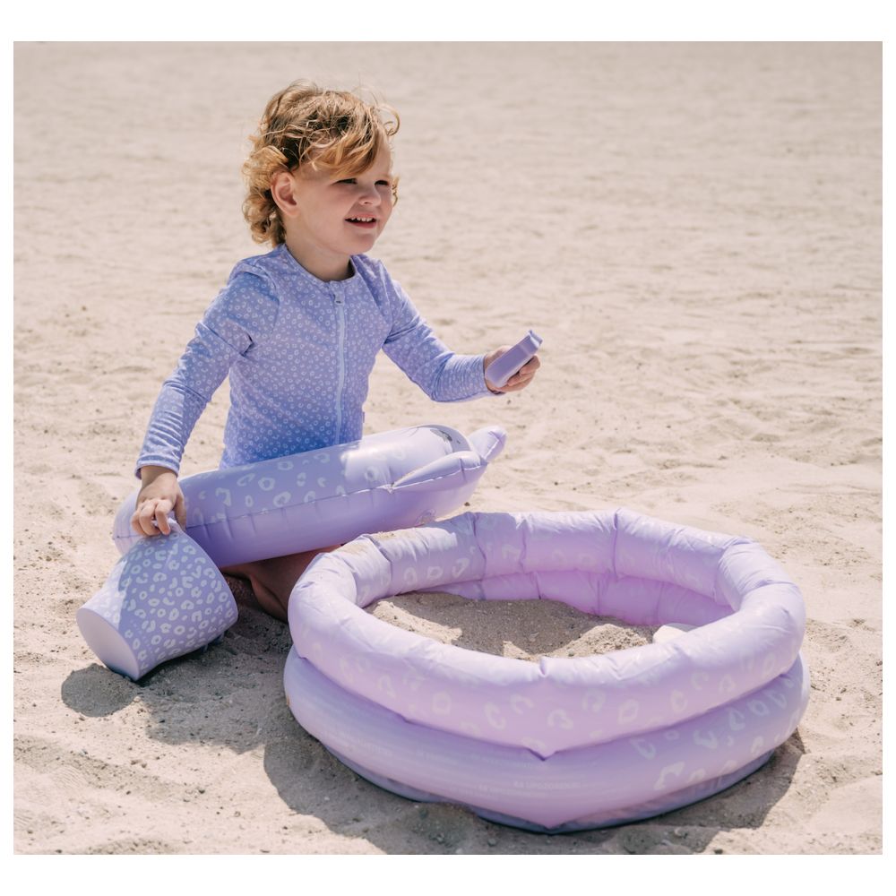 Swim Essentials - Leopard Printed Baby Pool - Lila