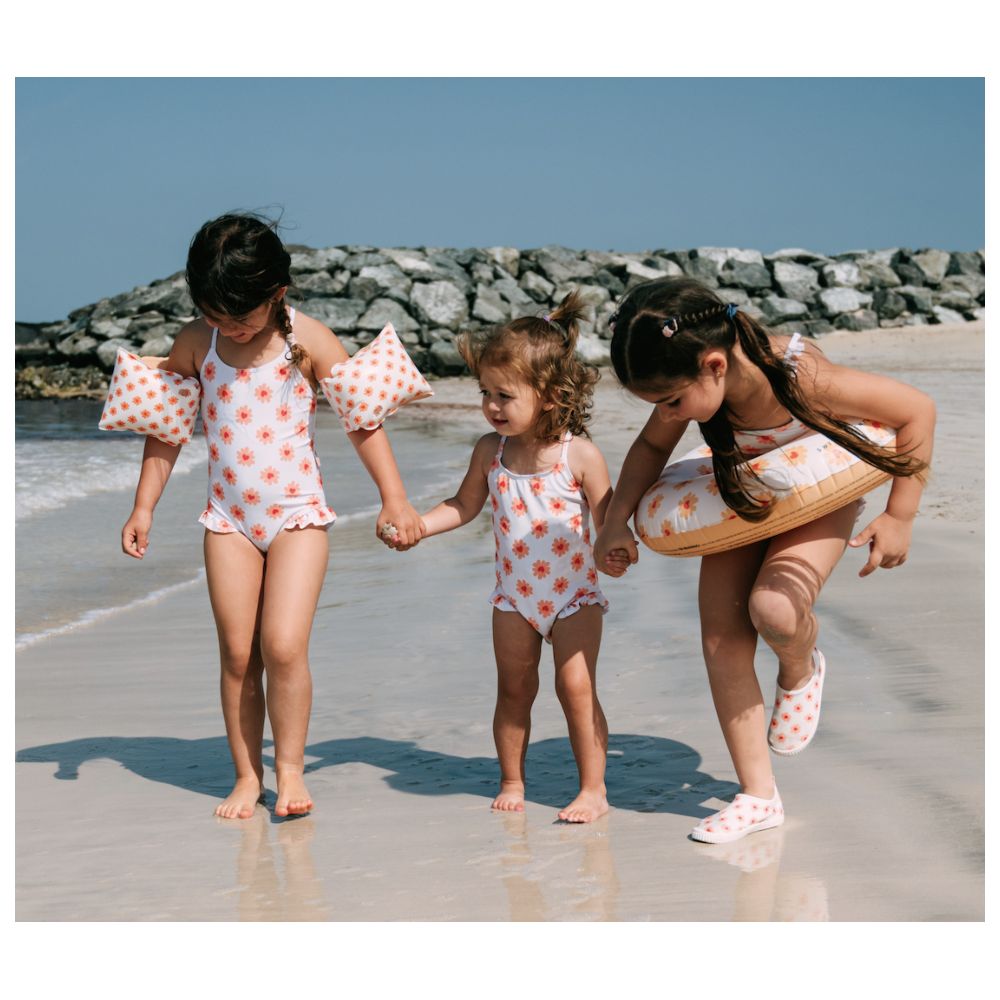 Swim Essentials - Flower Heart Swimming Armbands - 17x14 cm