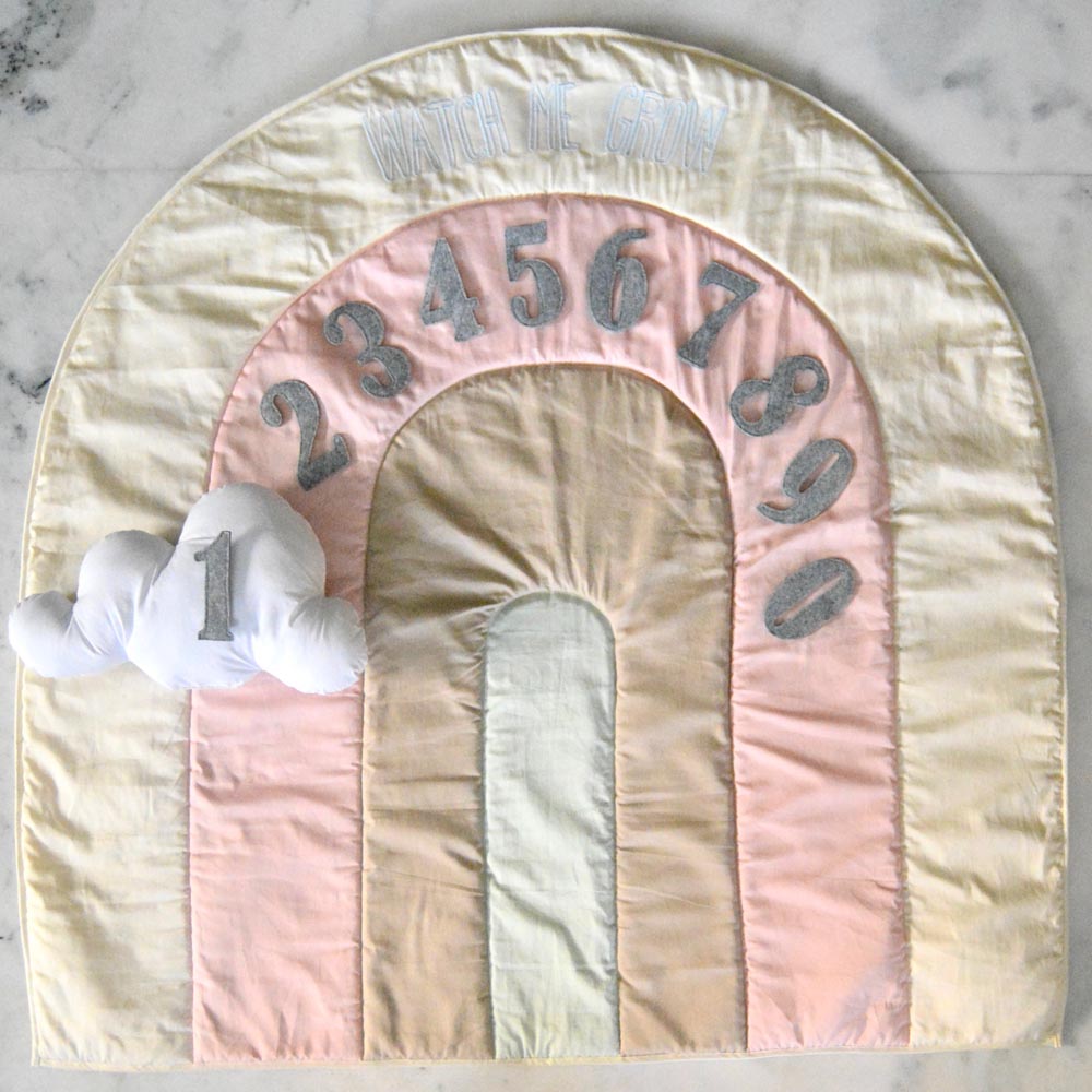 Mi Dulce An'ya - My First Year- Milestone Set For Girls - Blush