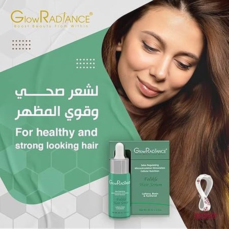 Glow Radiance - Folikle Hair Serum - 30ml