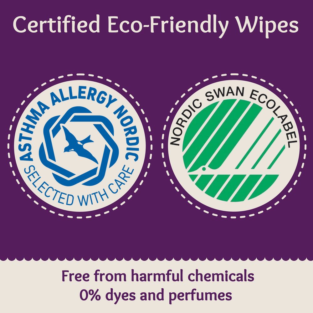 Charmm - Baby Bottle Cleanser & 80 Bambo Nature Wet Wipes Set - Pack of 3 - 1 L