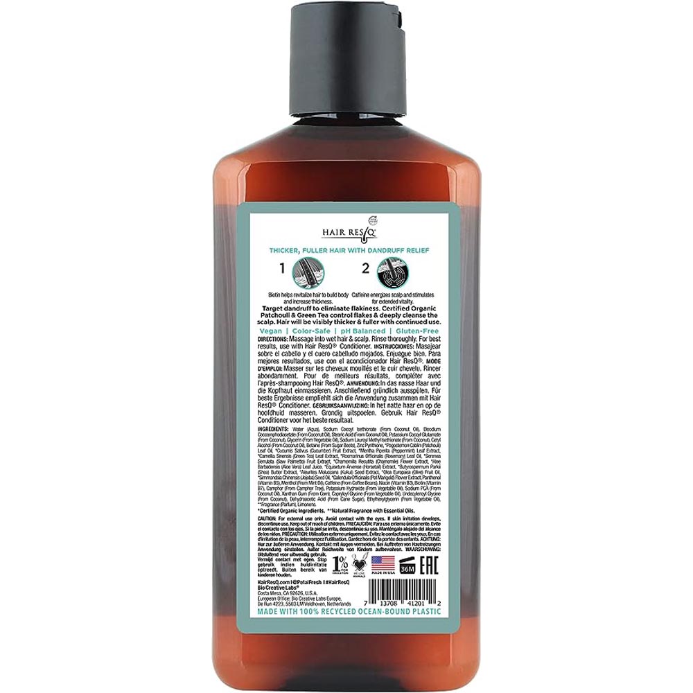 Petal Fresh Hair ResQ Thickening Shampoo Anti Dandruff 355ml