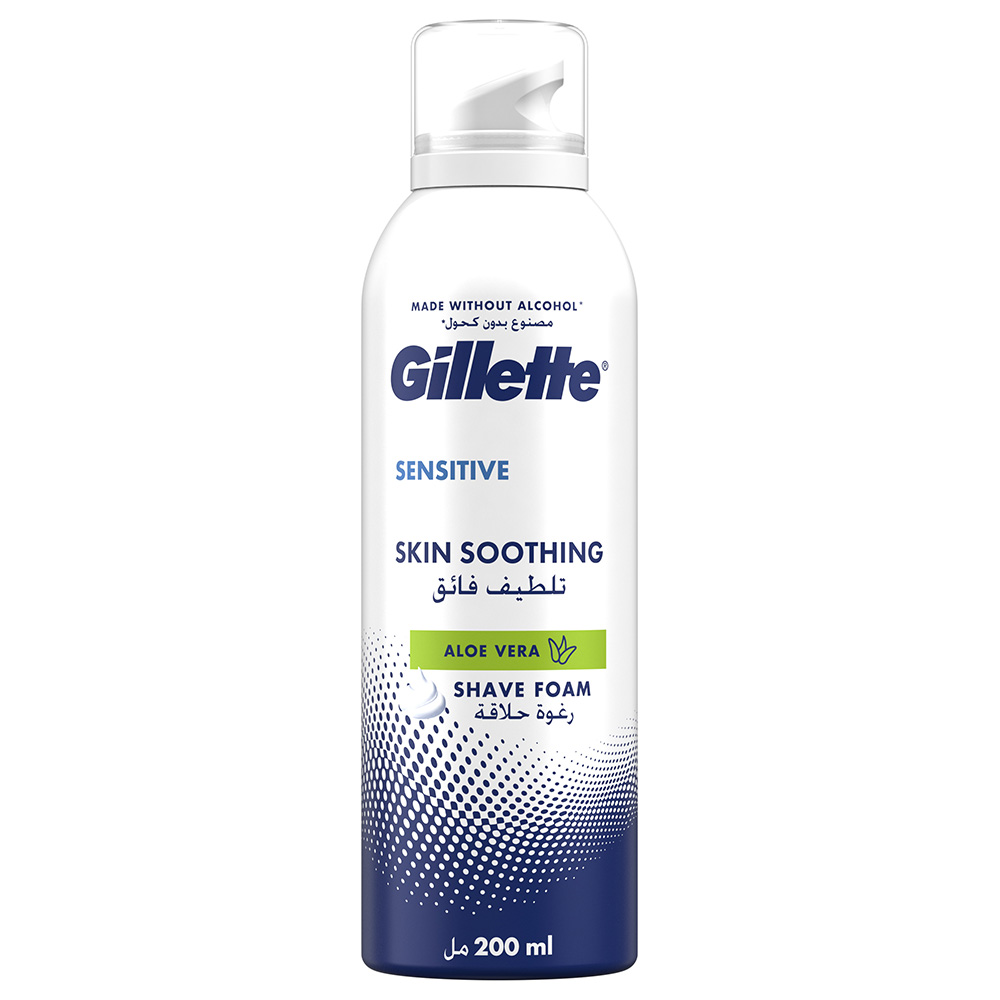 Gillette - Skin Soothing Shaving Foam - 200 ml