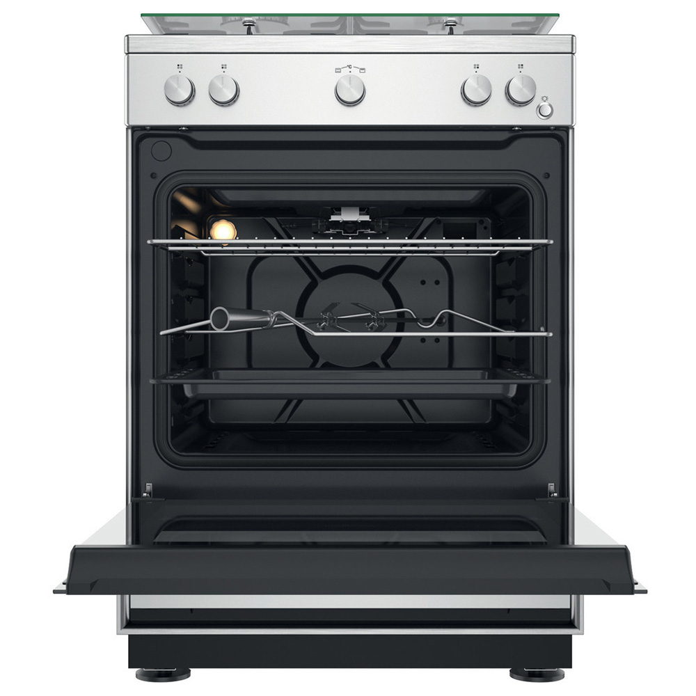 Whirlpool - Gas Cooker - Steel - 60 cm