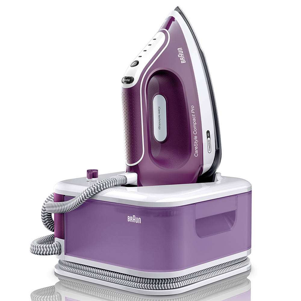 Braun Compact Pro Steam Generator Iron 2400 W - Violet