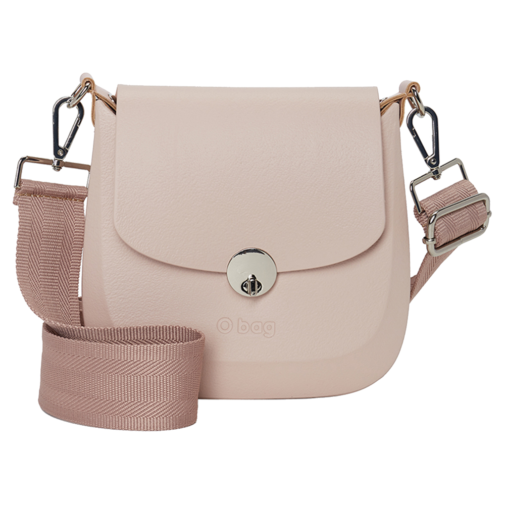 O Bag - Chase Cross Body Bag With Adjustable Shoulder Strap - Rosa Smoke