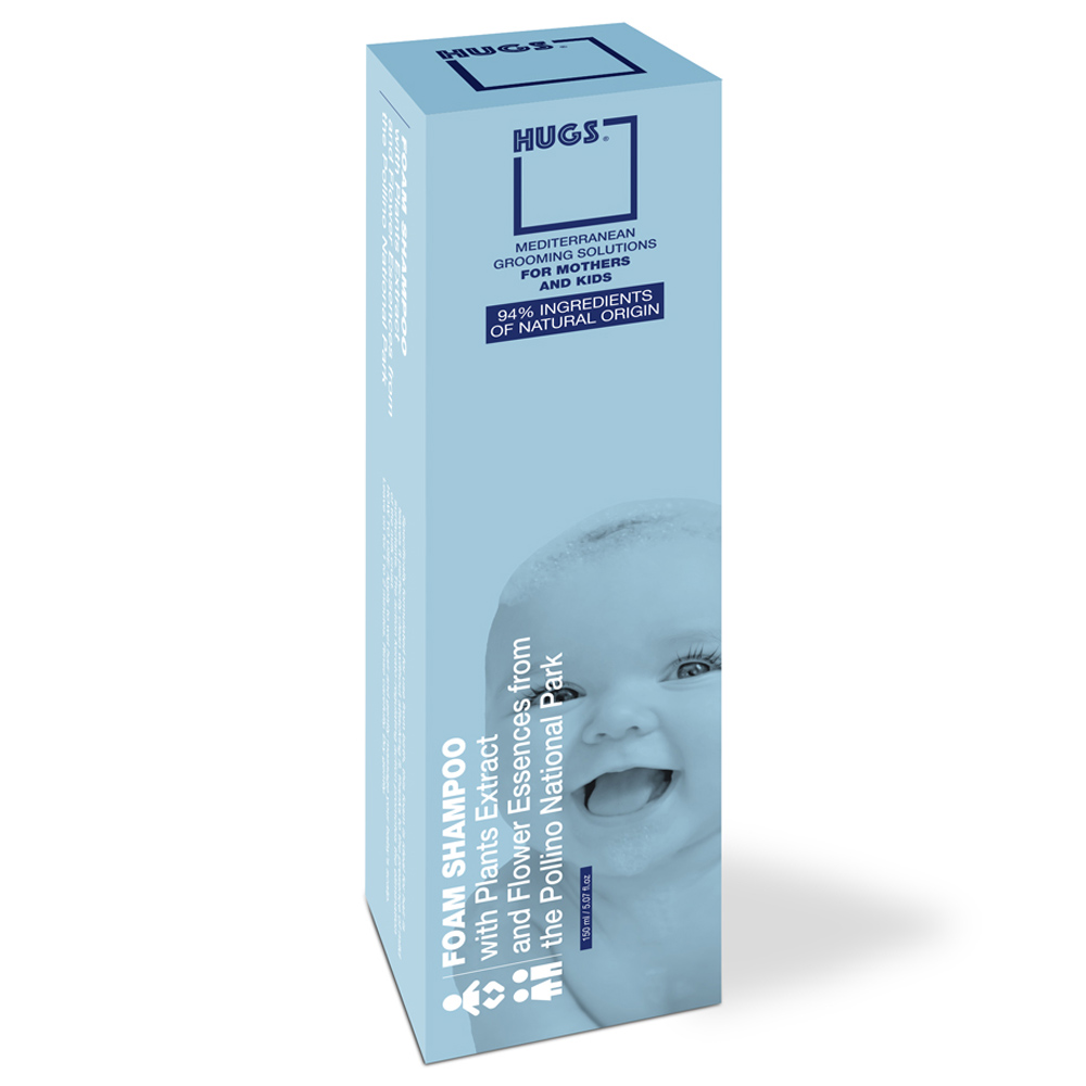 Hugs - Baby Foam Shampoo - 150 ml