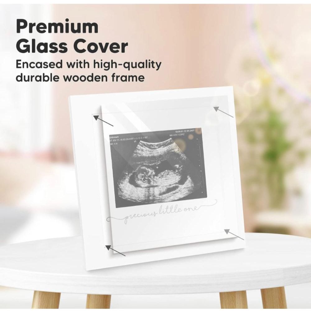 Keababies - Sonogram Frame - Alpine White