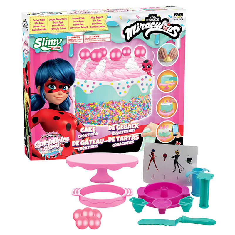 زاج بلاي - مجموعة سبرينكل آند سلايمي - كيك كرييشنز