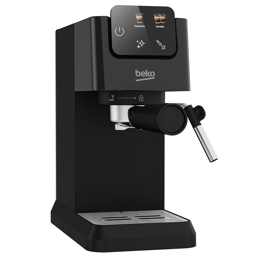 Beko - Digital Espresso Machine - Black - 1.1 L