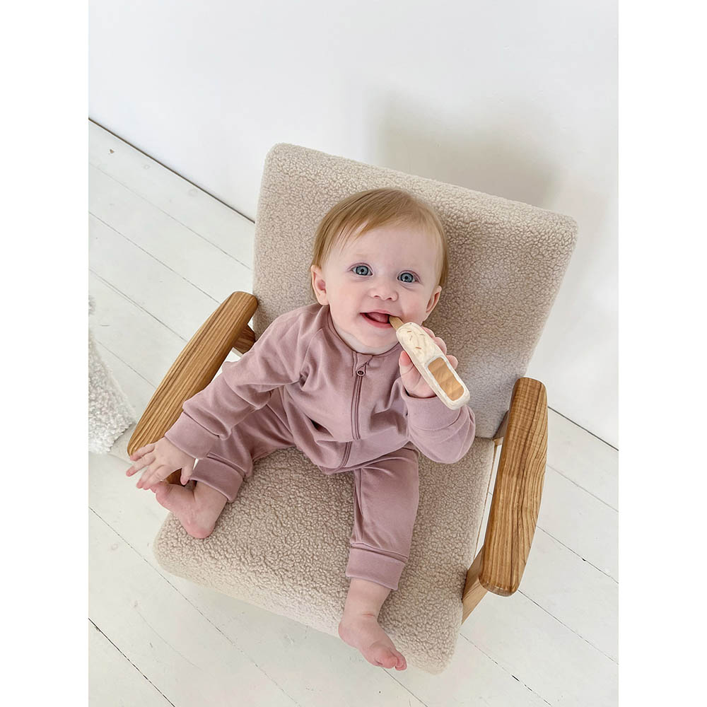 Mjolk - Sleep And Play Jumpsuit - Desert Rose