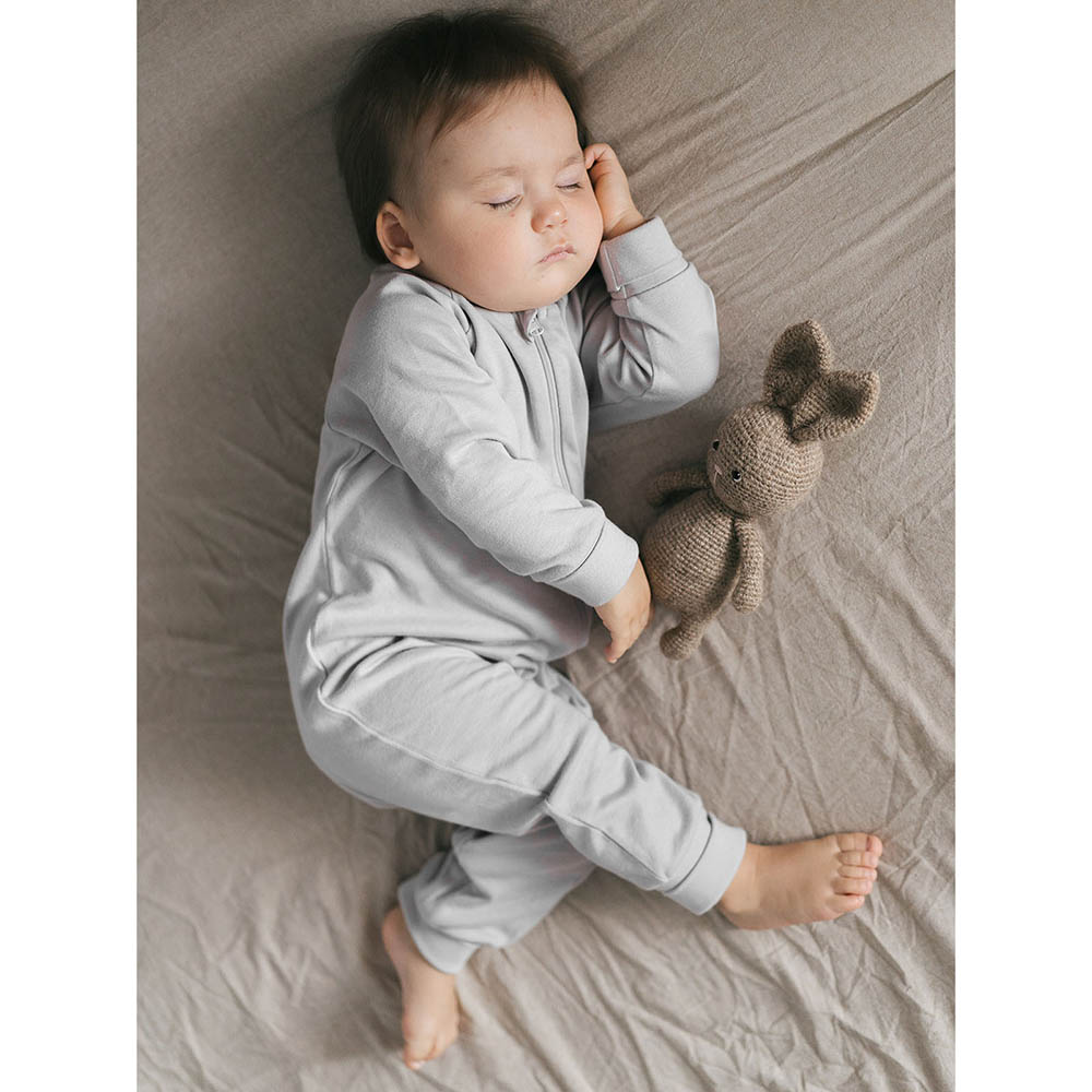 Mjolk - Sleep And Play Jumpsuit - White Sand