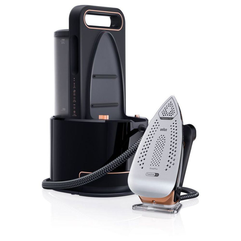 Braun CareStyle 9 Steam Generator Iron - Black/Rose Gold - 2700 W