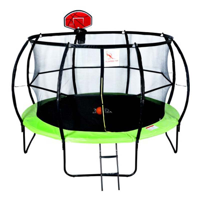Australian Kangaroo Trampoline - 12ft - Green