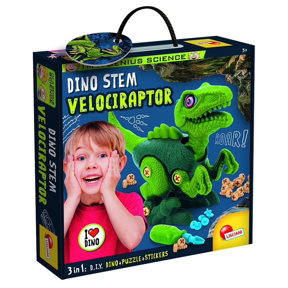 I'm A Genius Science - DIY Dino Stem Velociraptor Kit