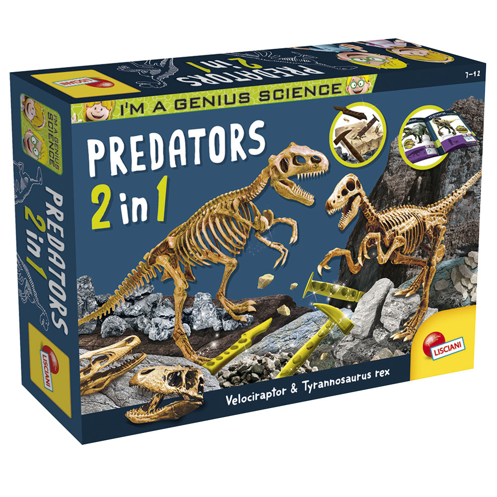 I'm A Genius Science - 2-In-1 DIY Predators Kit